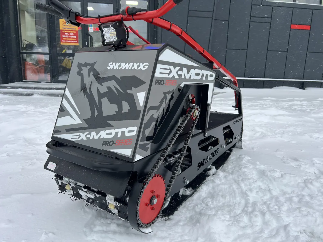 Мотобуксировщик EX-MOTO SNOWDOG S380 8л.с.